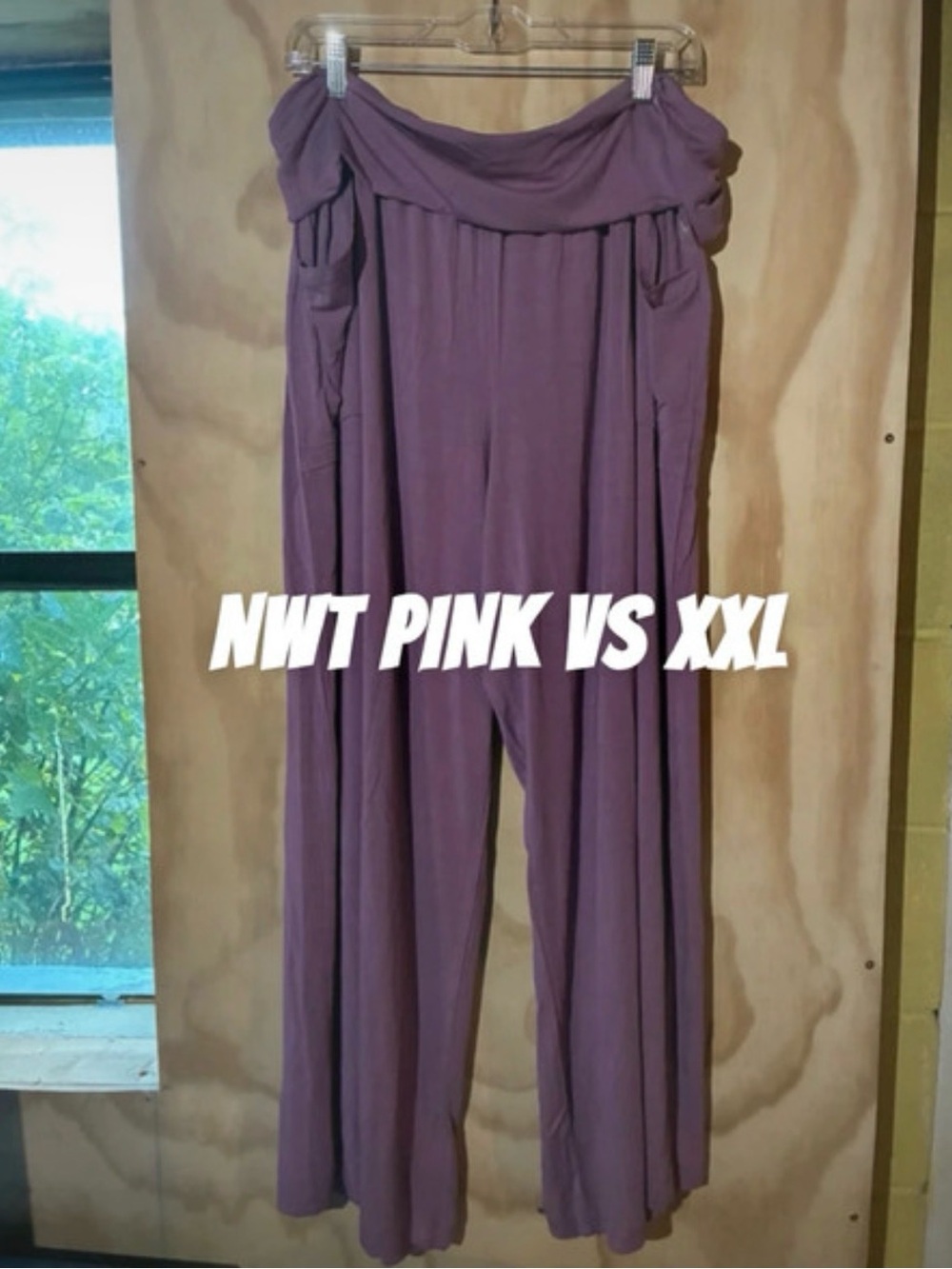 PINK Victoria's Secret xxl foldover lounge pants